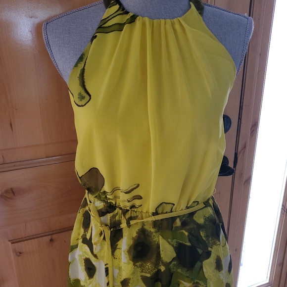 EUC Jessica Simpson Halter Maxi Dress Women's  Small - Picture 2 of 7